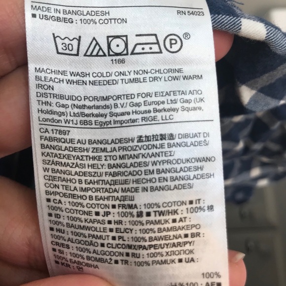 Banana Republic Soft Wash Plaid Shirt - Picture 11 of 11